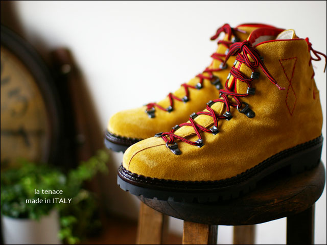 La TENACE[ラテナーチェ] CLIMBING BOOTS SUEDE LEATHER TAN [クライミングブーツ スウェードレザー] _f0051306_1955192.jpg