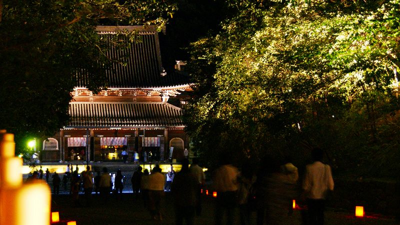 夜間特別拝観＆庭園ライトアップ （東山 泉涌寺（御寺）） (2009年09月28日)_c0119555_21164713.jpg