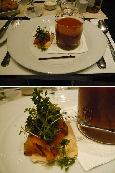 フランクフルトのレストランで都会的なランチ。[2009年夏・欧州 その23] _a0029277_2344324.jpg