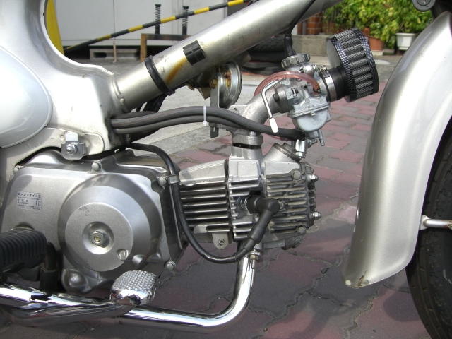 ホンダ リトルカブボアアップ 完成 : モーターヘッド サイクル ホンダ リトルカブボアアップ 完成 : モーターヘッド サイクル