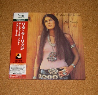 RITA COOLIDGE / THE LADY'S NOT FOR SALE （紙ジャケ） : 3度の