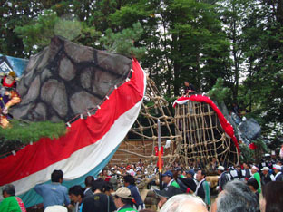 安曇野発；穂高神社・秋の祭礼（お船祭り）_c0047814_19483665.jpg