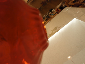 アキノヨーコさんの赤いガラス_b0132442_12162591.jpg