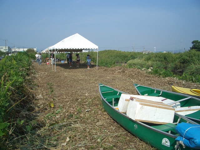沼川のイモ掘り体験とカヌー教室_f0141310_23355887.jpg