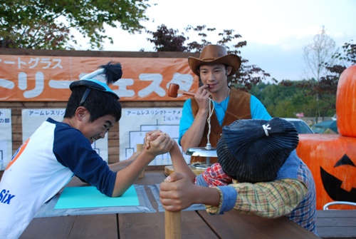 9/30 秋空へ飛んでけ!さくらんぼの種_b0174425_20293732.jpg
