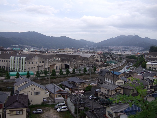 今宮神社からの安芸区船越の眺望_b0095061_9215950.jpg