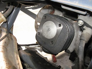 ホンダ　DIO(AF35)エンジン腰上OH_c0181475_1862122.jpg