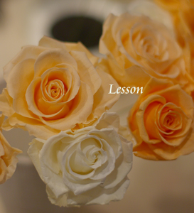 ◆開花の手法で作ったボールブーケレッスン◆_b0111306_210822.jpg