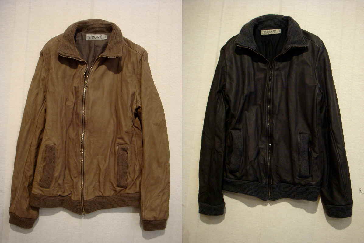 <TROVE> RIB LEATHER JKT_f0074132_1243253.jpg