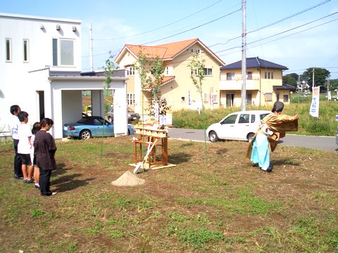 研究学園の家、地鎮祭!_a0059217_153227.jpg