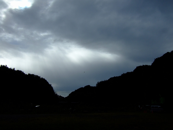 日焼け雨　雷に月_d0002320_3194227.jpg