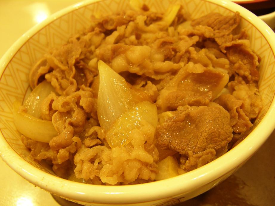 すき家の牛丼 阪急淡路西口店_c0118393_14254583.jpg