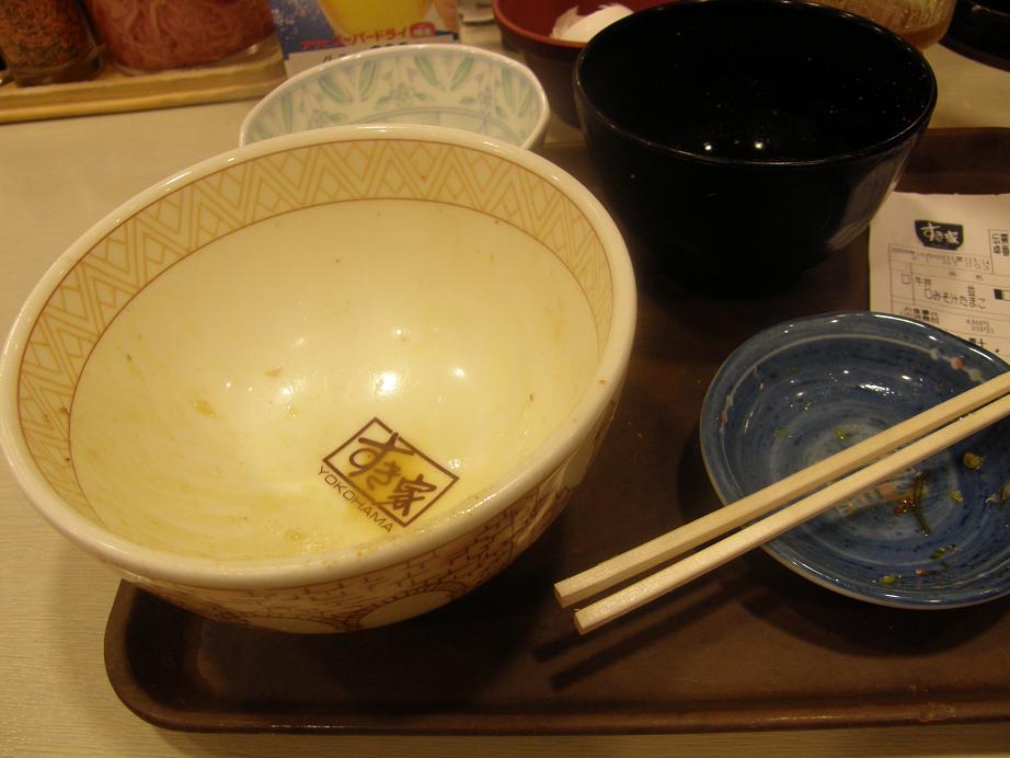 すき家の牛丼 阪急淡路西口店_c0118393_14352722.jpg