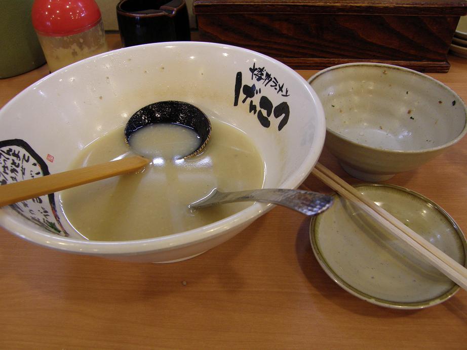 博多ラーメンげんこつ　豊中店　_c0118393_7561388.jpg