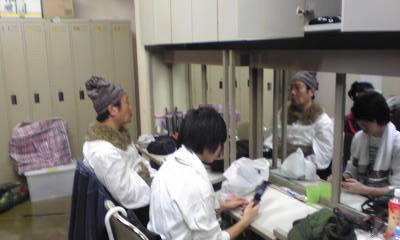 小屋入り2日目・夜_c0180209_2214775.jpg