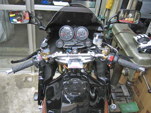 GPZ900Rニンジャのセパハン化♪（第3弾）_f0174721_2228538.jpg