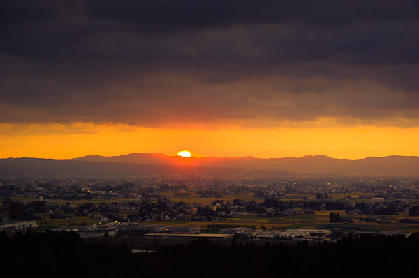 ホテルからの夕日_f0032137_015771.jpg