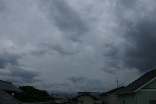 台風通過中　　　　　　　　　　H21.10.07　雨_b0038868_1659148.jpg