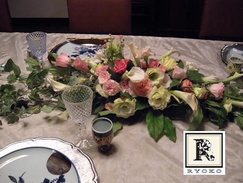 重要文化財「外交官の家」　お月見の花と食卓　１　_c0128489_2142512.jpg
