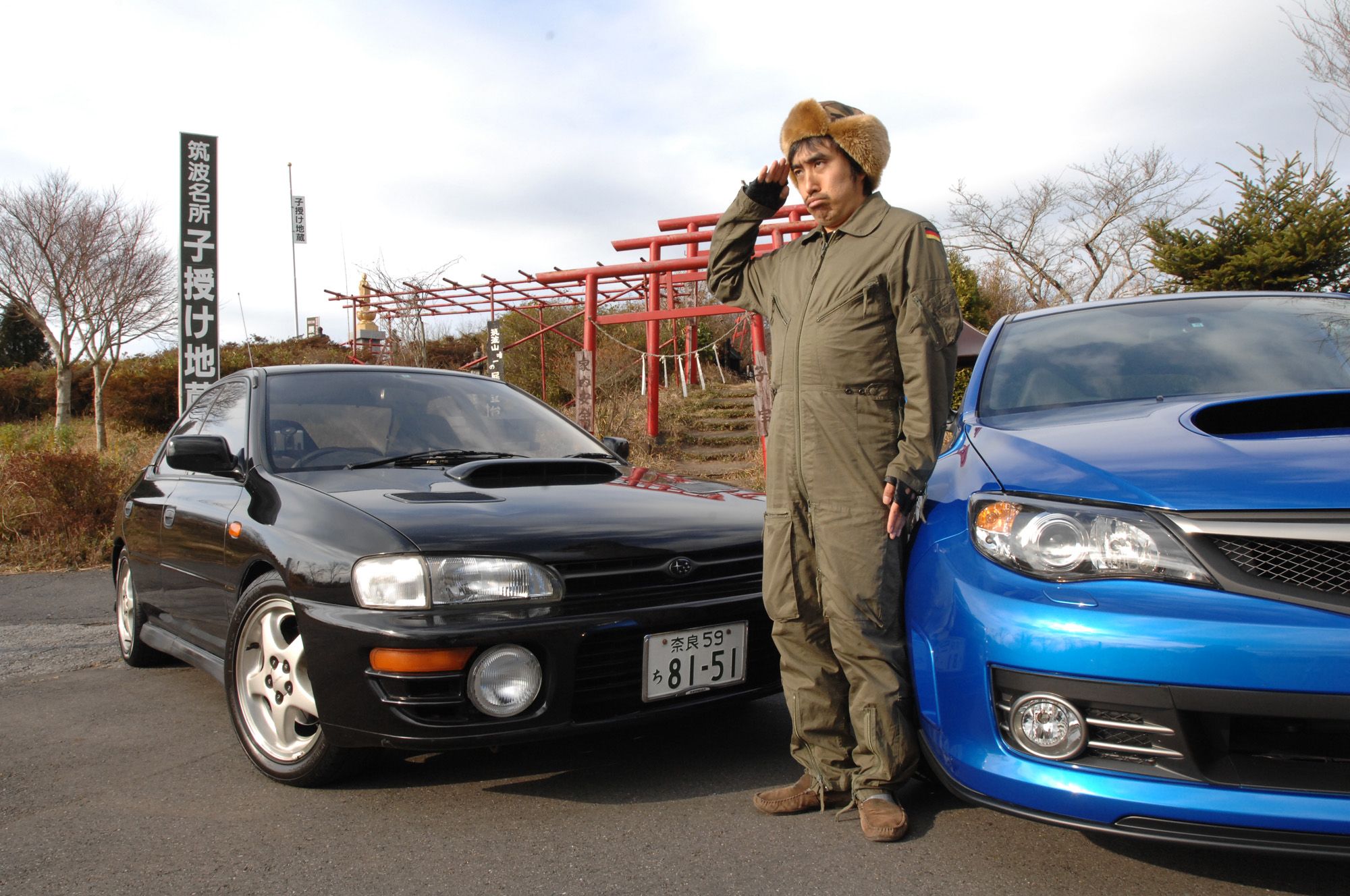 テレビ取材の後、最新型エクシーガでFF車の無段変速を堪能する。_f0076731_22261940.jpg