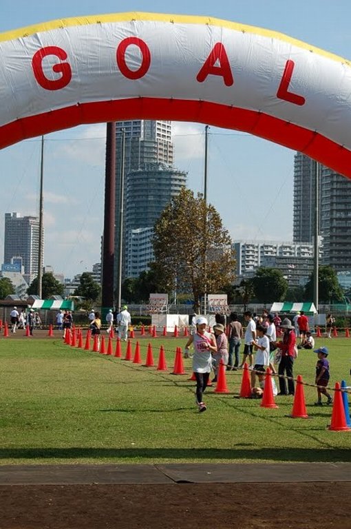 中央区民スポーツの日　初マラソンデビュー戦！_f0162078_15192912.jpg