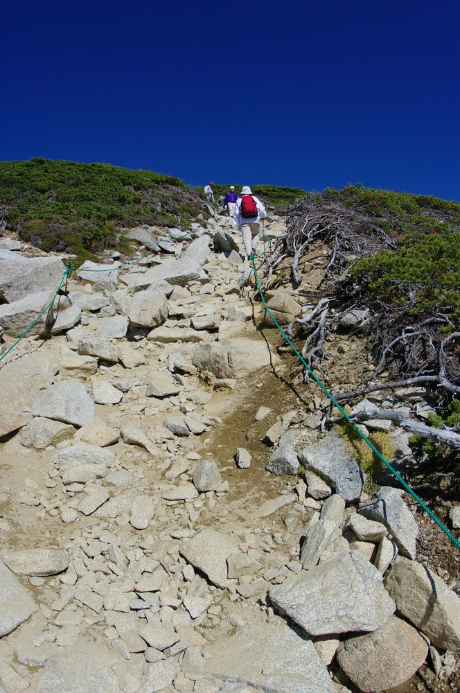 10/13　乗越浄土～木曽駒ケ岳山頂_a0060230_22555271.jpg