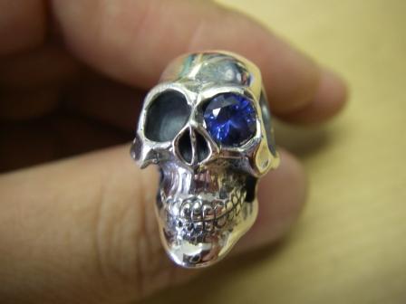 Disney Skull with Ruby & Blue Sapphire_c0133351_191594.jpg