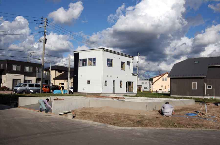 「桜台の家」 基礎工事終了!_f0150893_2226419.jpg