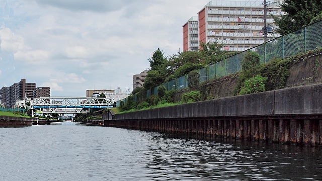 【小名木川エコツアー】　 (6) 　 小名木川編ー旧中川と合流_e0039703_21344956.jpg