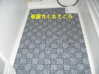浴室床工事と、障子貼り_f0031037_20434990.jpg