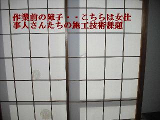 浴室床工事と、障子貼り_f0031037_2050527.jpg