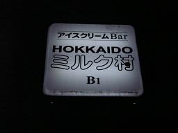 アイスクリームBar　HOKKAIDOミルク村_d0140708_2461658.jpg