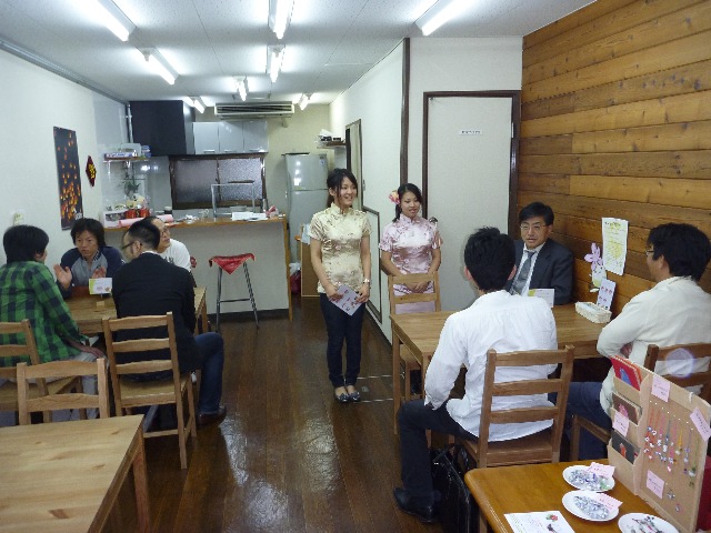 実験店舗 花カフェ 開店_b0054727_1714748.jpg