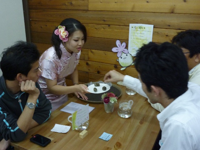 実験店舗 花カフェ 開店_b0054727_17195077.jpg