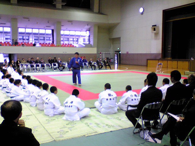 金メダリストが来町_f0081443_22283669.jpg