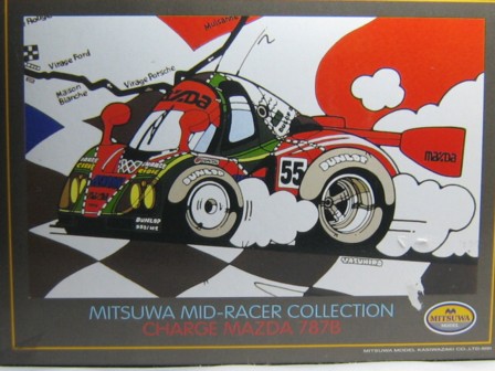 CHARGE MAZDA 787B  MITSUWA  MID-RACER COLLECTION_c0059103_0371193.jpg