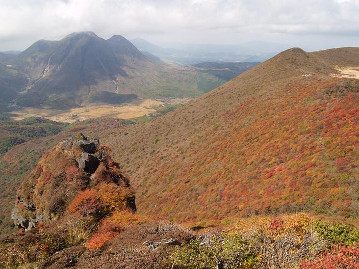 再び紅葉の大船山へ。_f0016066_10575998.jpg