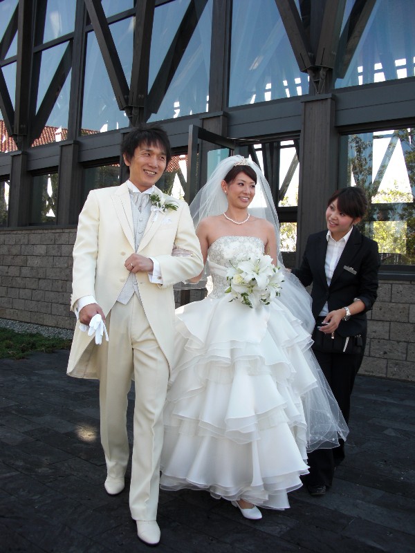 １０月１２日　小川竜司　＆　みなこちゃん　結婚式　③_c0151965_1394079.jpg