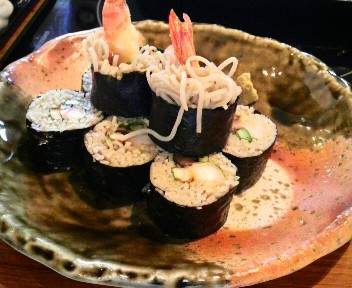 美々卯の 蕎麦寿司_c0185356_85782.jpg