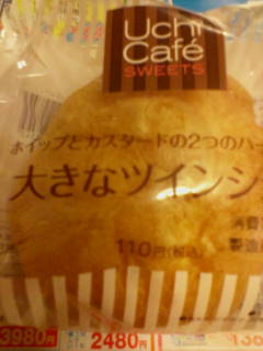 大きなツインシューbyローソン_d0092901_22591510.jpg