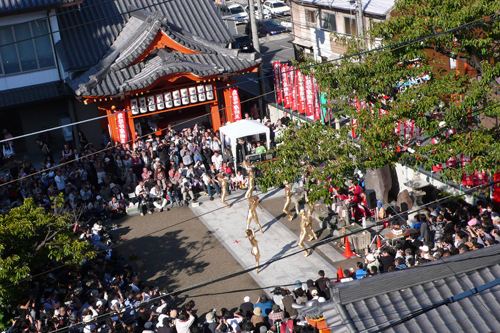 大須大道町人祭　～おいらん道中、金粉ショウ～_b0174536_9352067.jpg