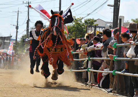 2009/10/１９ 河尻神社秋の大祭　さがり馬特集_c0132230_21245415.jpg