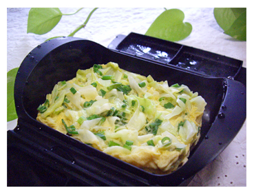 ルクエで簡単お好み焼き_c0103827_12551192.jpg
