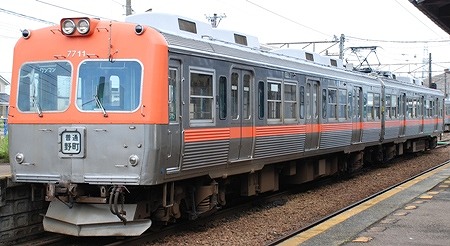 北陸鉄道石川線 7700形 クハ7711+モハ7701_e0030537_23372563.jpg
