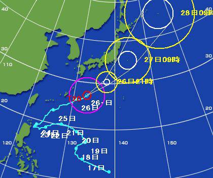 台風20号「ルピート」_d0147156_1336514.jpg