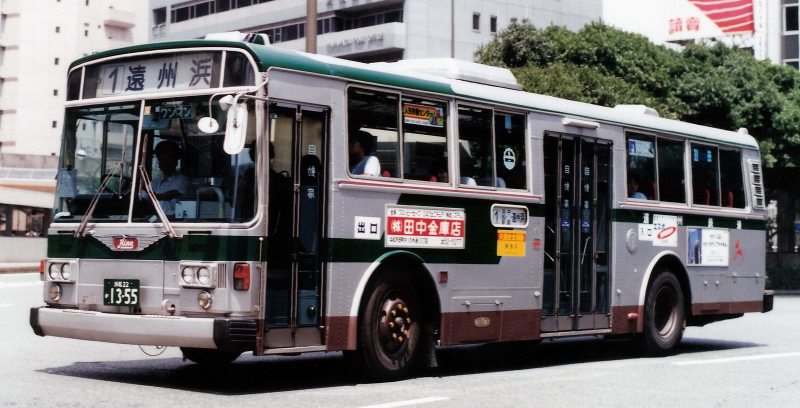 懐かしい遠州鉄道 1351，1355，1513 : バス三昧