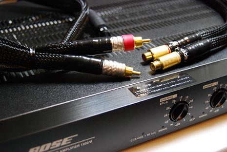 iPodDock cable/BOSE 1200VI : ラダー型オーディオケーブル製作日記 iPodDock cable/BOSE 1200VI : ラダー型オーディオケーブル製作日記