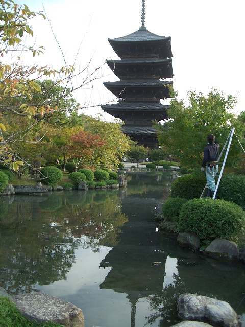 京都で東寺と観智院を見学！_f0141310_23291464.jpg