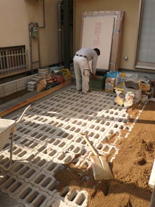外構工事 豊中の家 現場奮闘記 外構工事 豊中の家 現場奮闘記