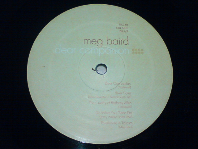 Dear Companion / Meg Baird  _c0104445_22515198.jpg